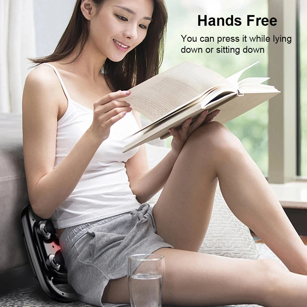 CalmSight™ 6-Head Deep Tissue Massage Gun – Percussion Therapy for Full Body Muscle Relief