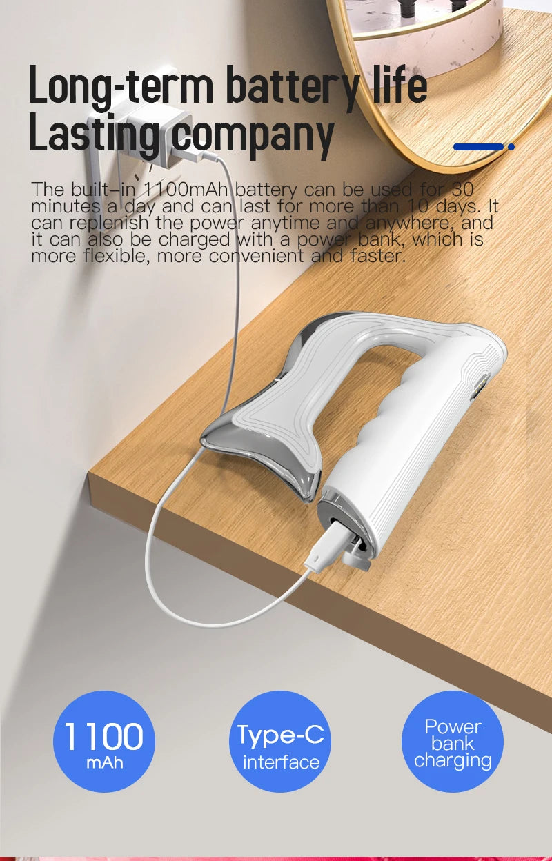 CalmSight™ Electric Fascia Massager – Hyperblade Deep Tissue NMES Therapy for Pain Relief & Recovery