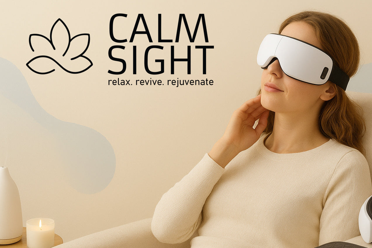Experience next-level comfort with CalmSight™ smart massagers — your daily escape from stress.