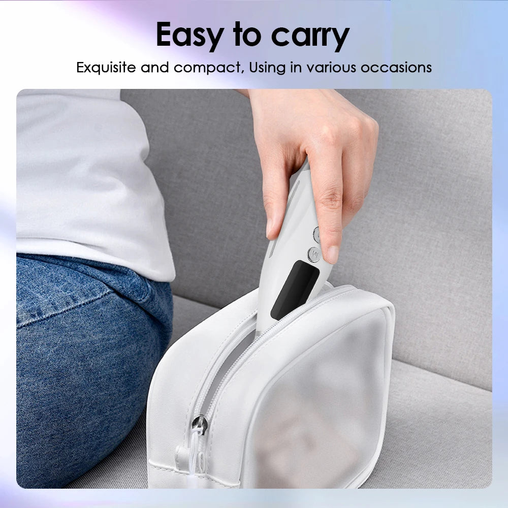 CalmSight™ Neck & Face Lifting Massager – 7-Mode LED Light Therapy & Skin Rejuvenation