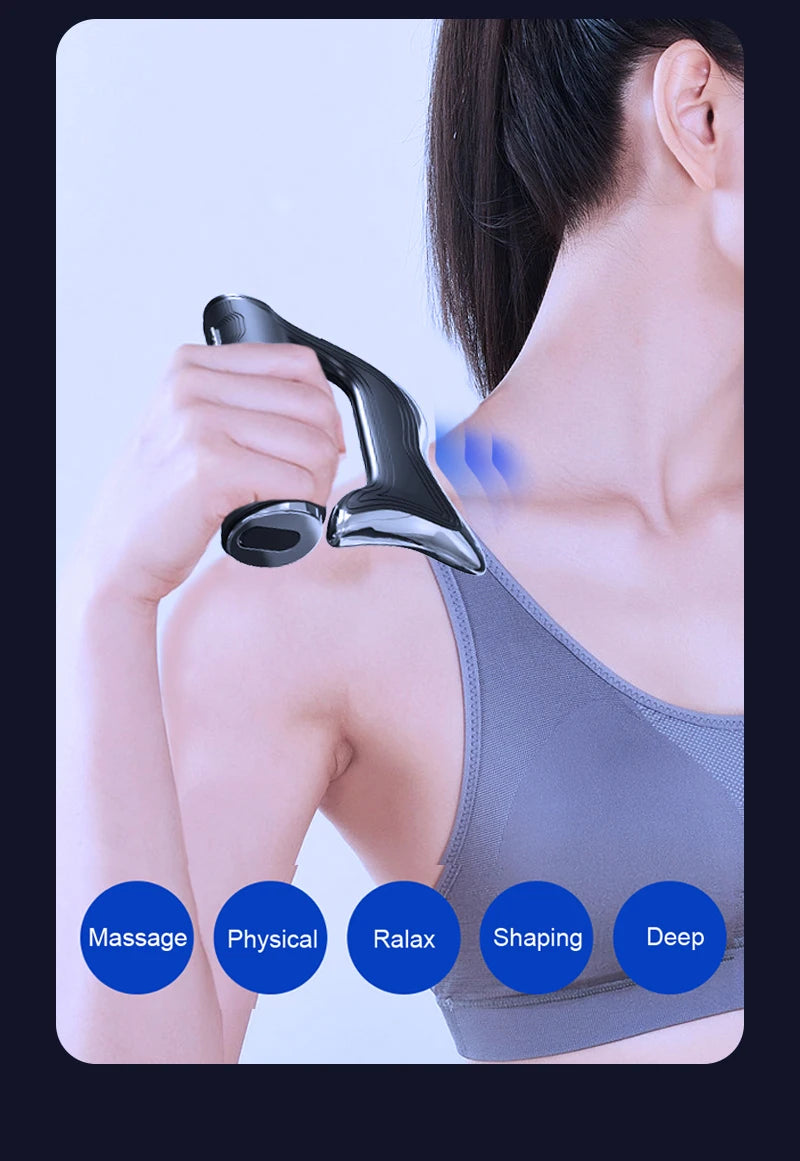 CalmSight™ Electric Fascia Massager – Hyperblade Deep Tissue NMES Therapy for Pain Relief & Recovery