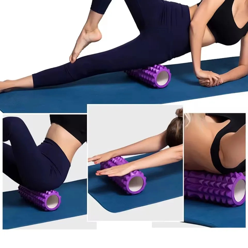 CalmSight™ High-Density Foam Roller – Deep Tissue Muscle Recovery & Yoga Massage Tool