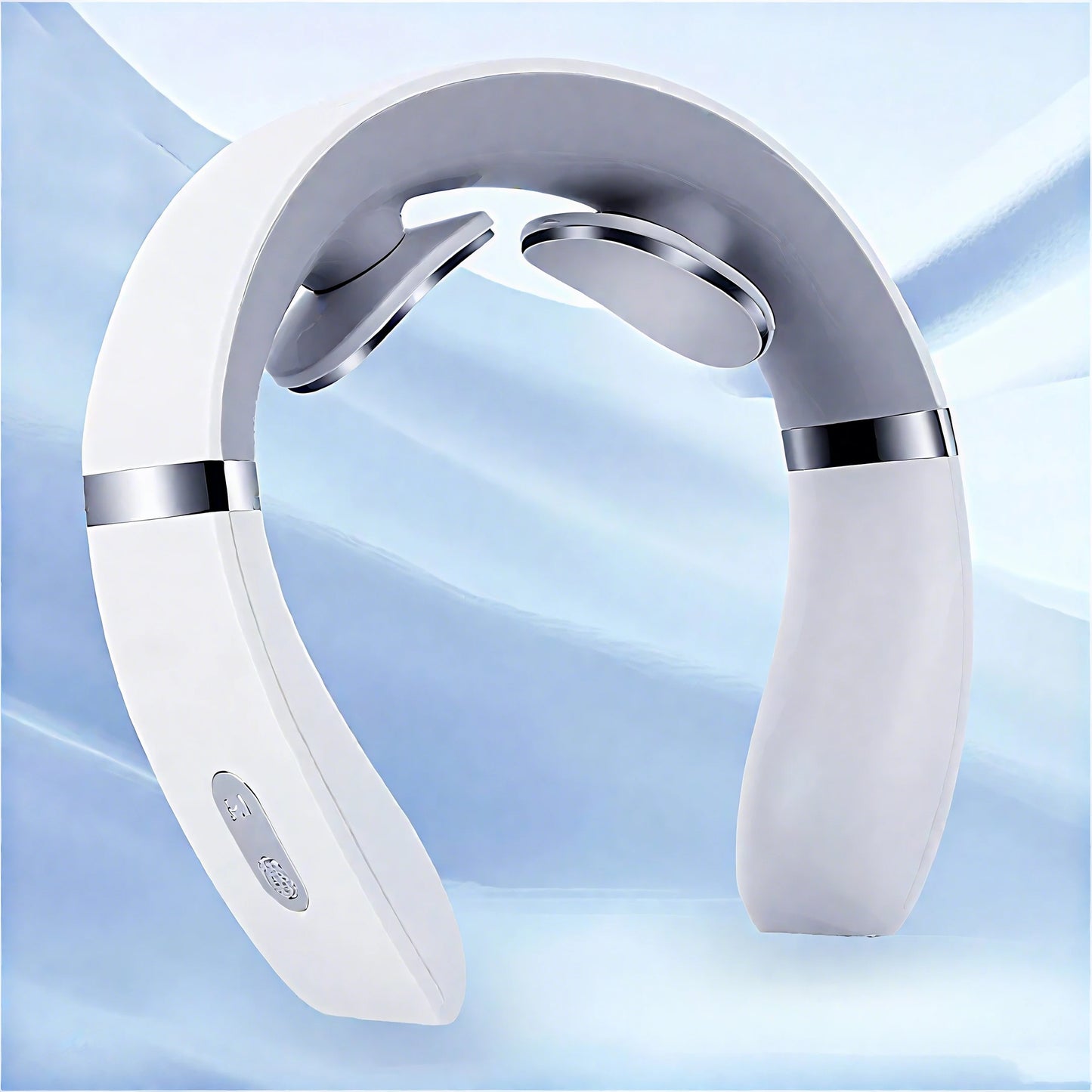 CalmSight™ Portable Neck Massager – Electric Cervical Relaxation Device with 15-Minute Auto Massage