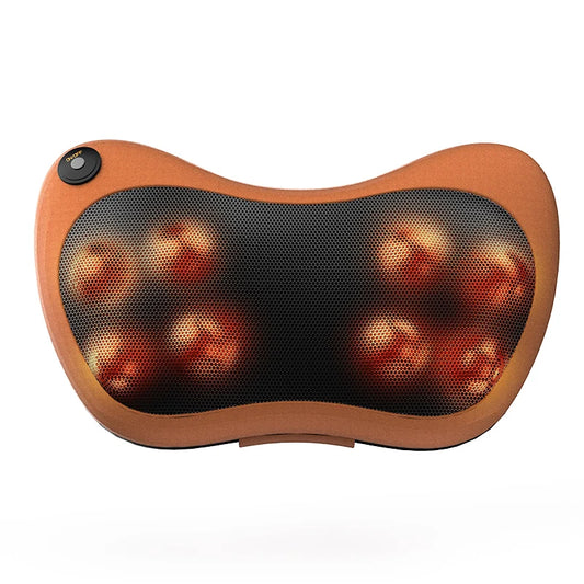 CalmSight™ Shiatsu Neck & Back Massager Pillow with Heat – Deep Tissue Pain Relief for Home & Car