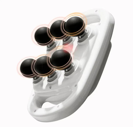 CalmSight™ 6-Head Deep Tissue Massage Gun – Percussion Therapy for Full Body Muscle Relief