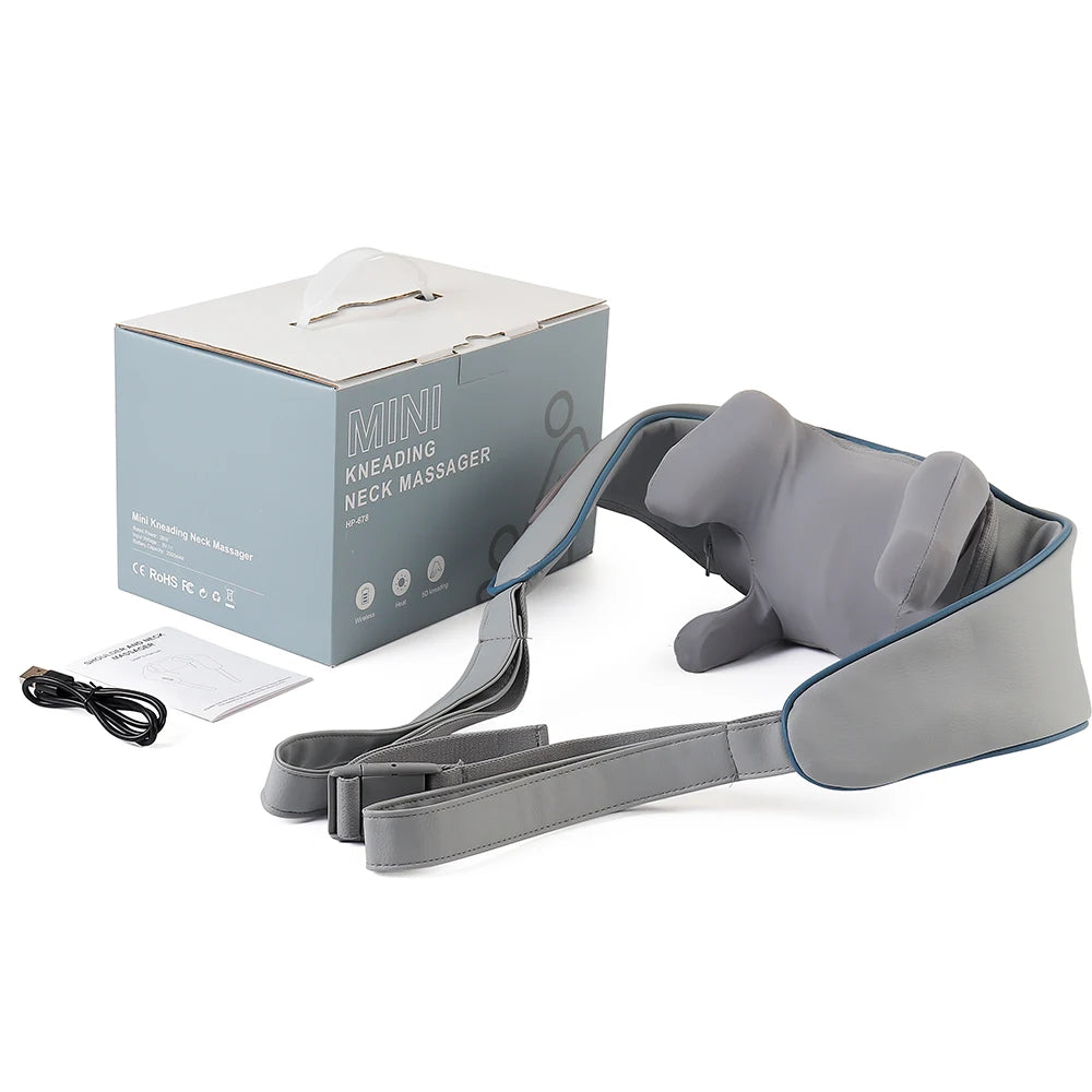 CalmSight™ Neck & Shoulder Massager – Portable Heated Neck Massager with Deep Tissue Relief