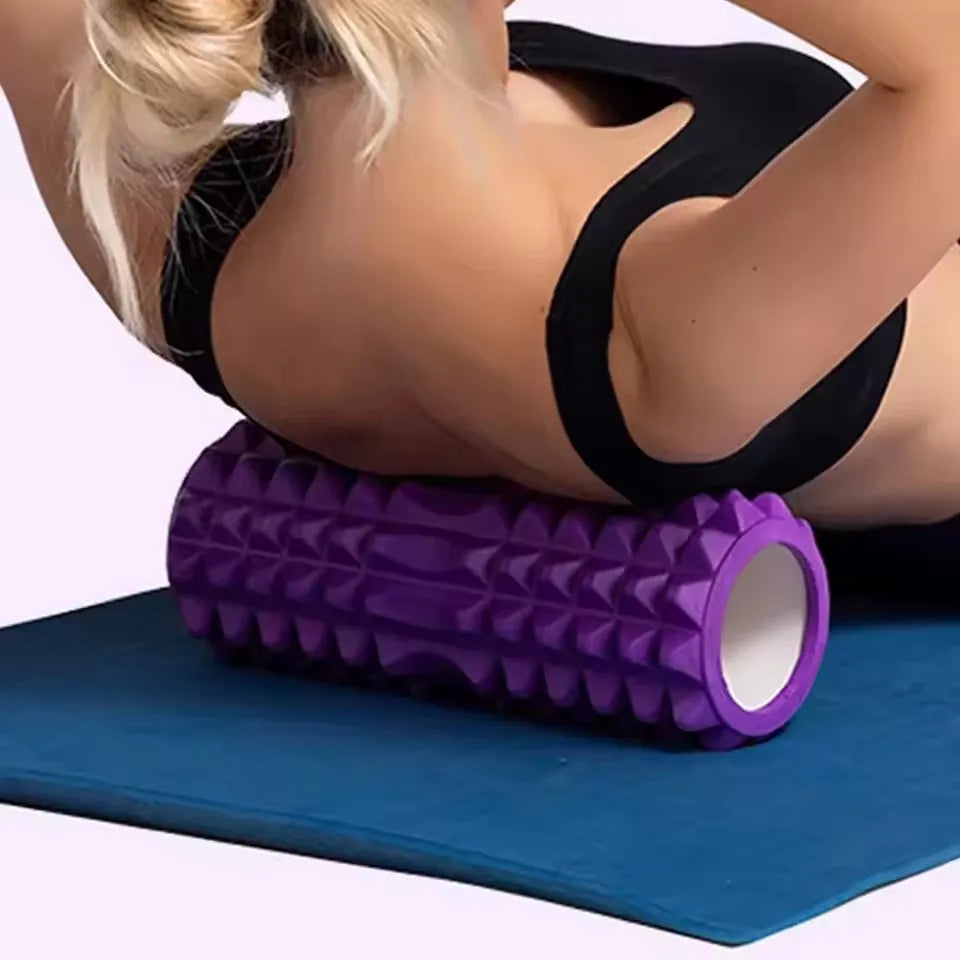 CalmSight™ High-Density Foam Roller – Deep Tissue Muscle Recovery & Yoga Massage Tool