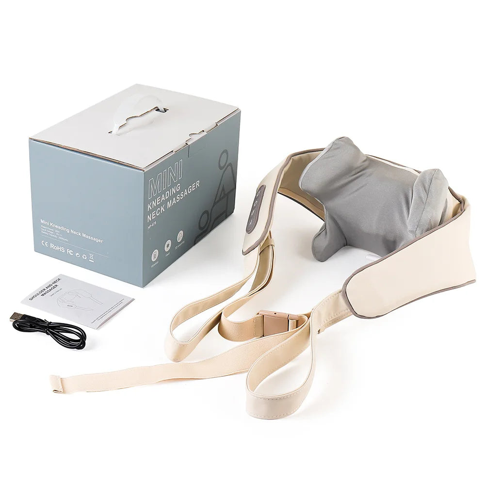 CalmSight™ Neck & Shoulder Massager – Portable Heated Neck Massager with Deep Tissue Relief