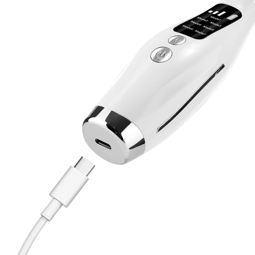 CalmSight™ Neck & Face Lifting Massager – 7-Mode LED Light Therapy & Skin Rejuvenation