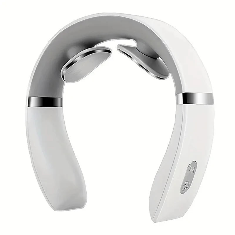 CalmSight™ Portable Neck Massager – Electric Cervical Relaxation Device with 15-Minute Auto Massage