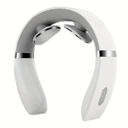CalmSight™ Portable Neck Massager – Electric Cervical Relaxation Device with 15-Minute Auto Massage